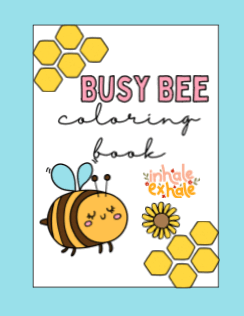 Bee Happy Calming Coloring