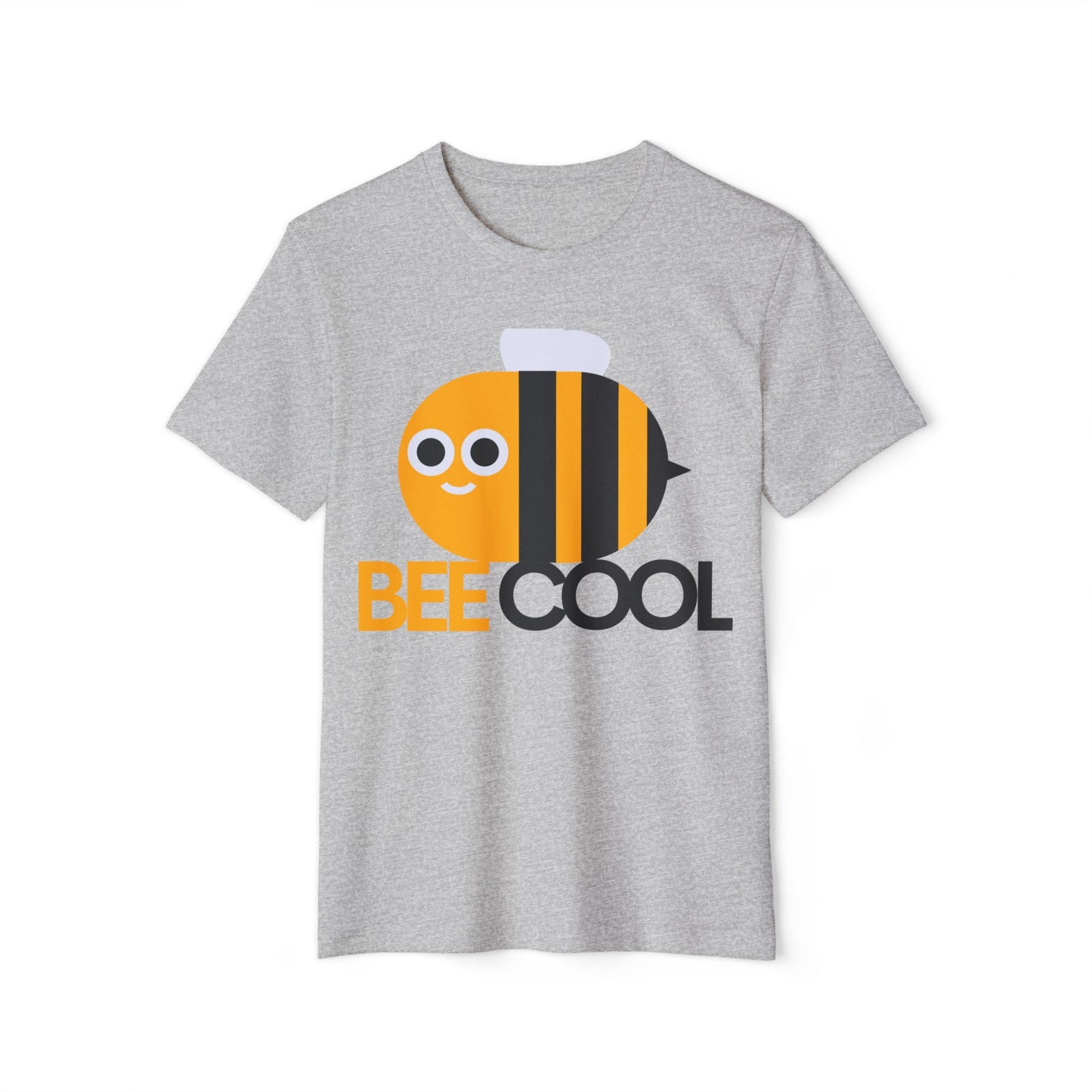 Bee Cool Unisex Organic T-Shirt - Eco-Friendly, Fun Design for Bee Lovers