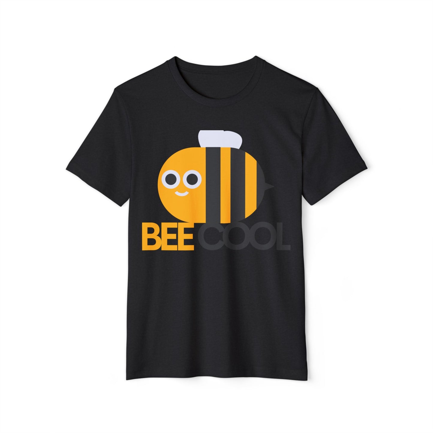 Bee Cool Unisex Organic T-Shirt - Eco-Friendly, Fun Design for Bee Lovers
