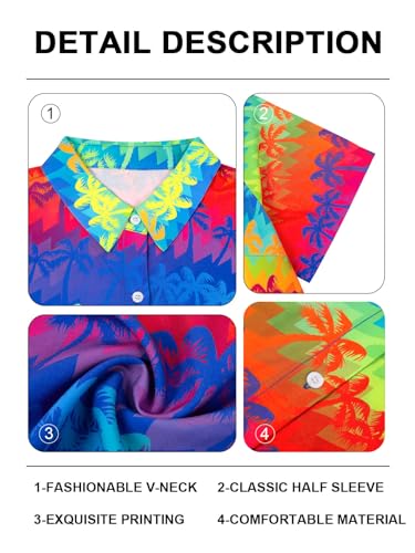 Pride Outfits for Women LGBT Shirts - Rainbow Graphic Tees Inspirational V Neck T-Shirt Short Sleeve Button up Tops
