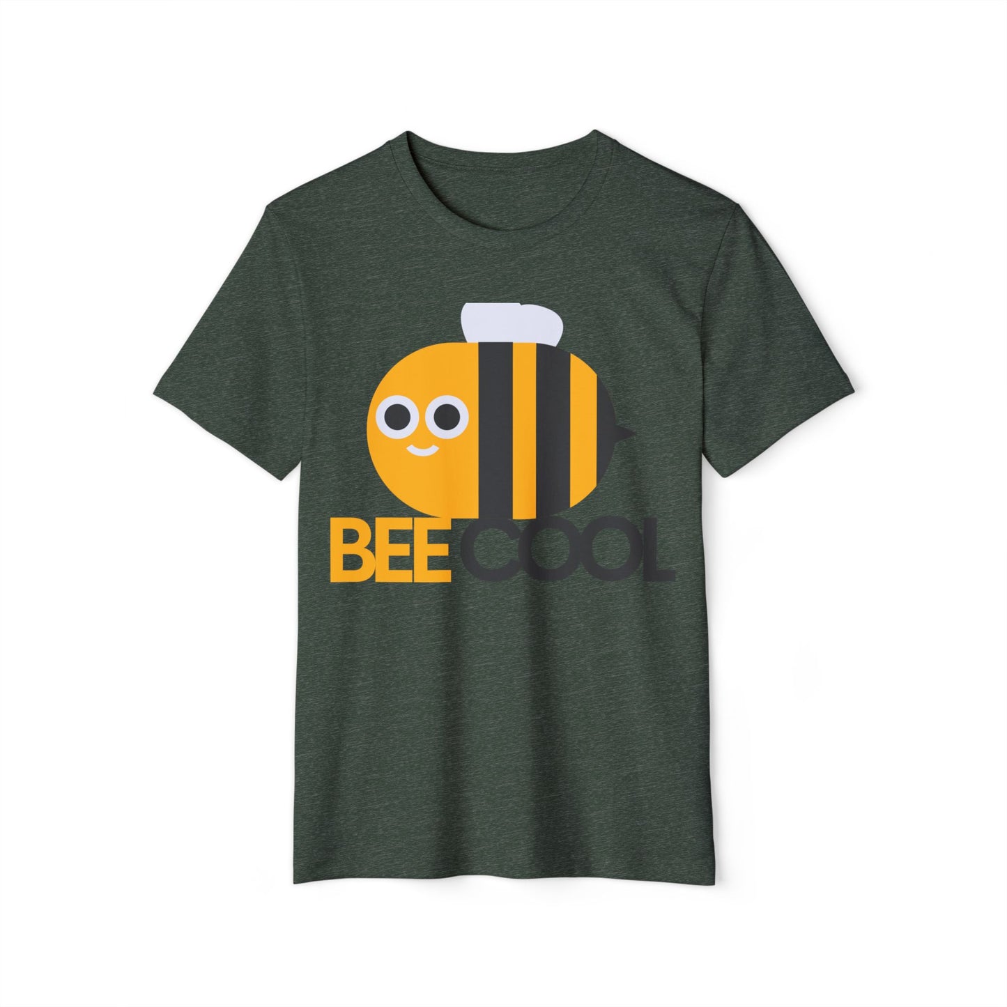 Bee Cool Unisex Organic T-Shirt - Eco-Friendly, Fun Design for Bee Lovers