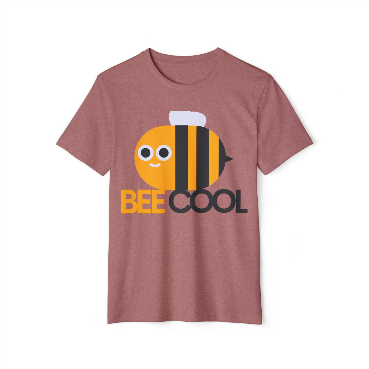 Bee Cool Unisex Organic T-Shirt - Eco-Friendly, Fun Design for Bee Lovers