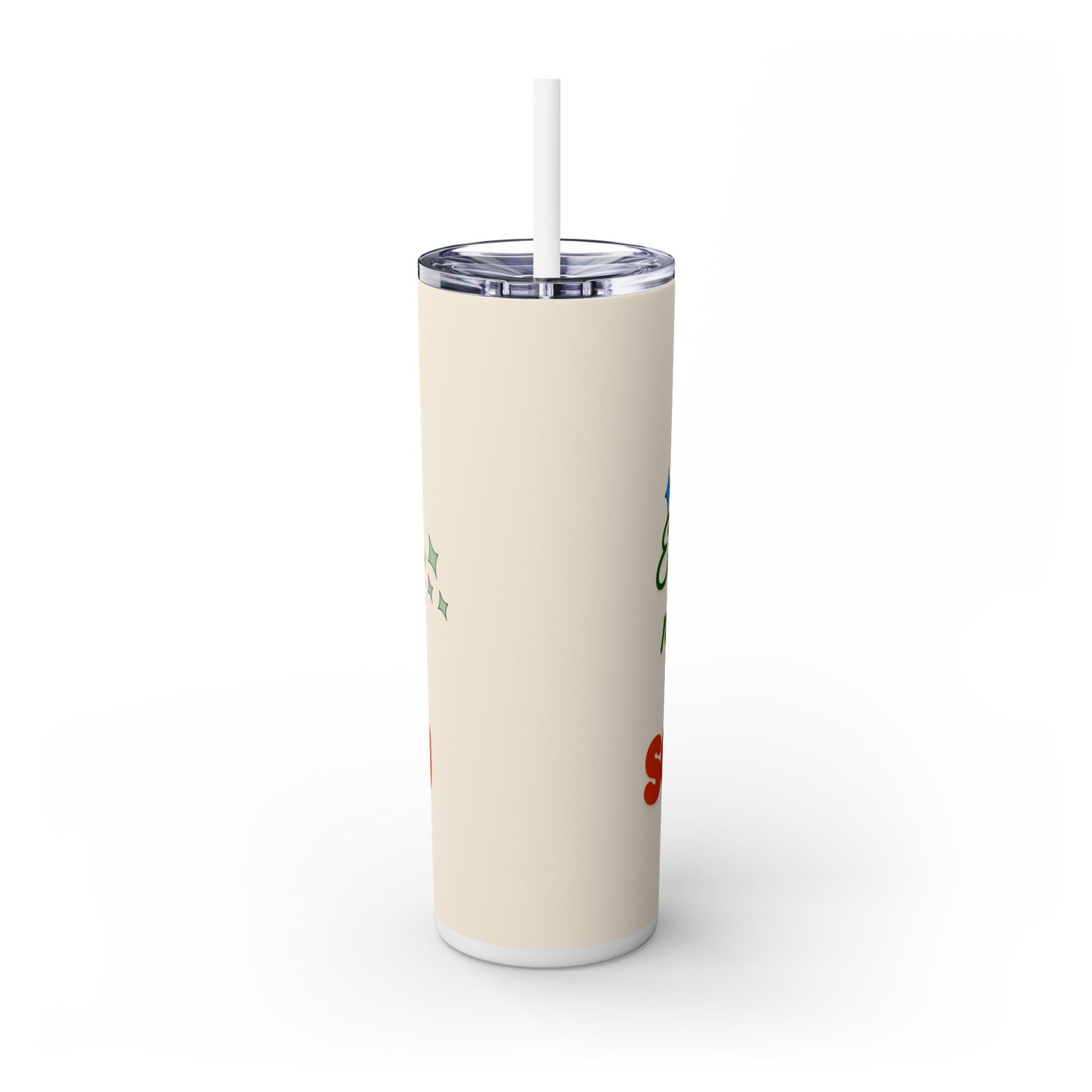 Peace & Sunshine Skinny Tumbler - 20oz Motivational Drinkware