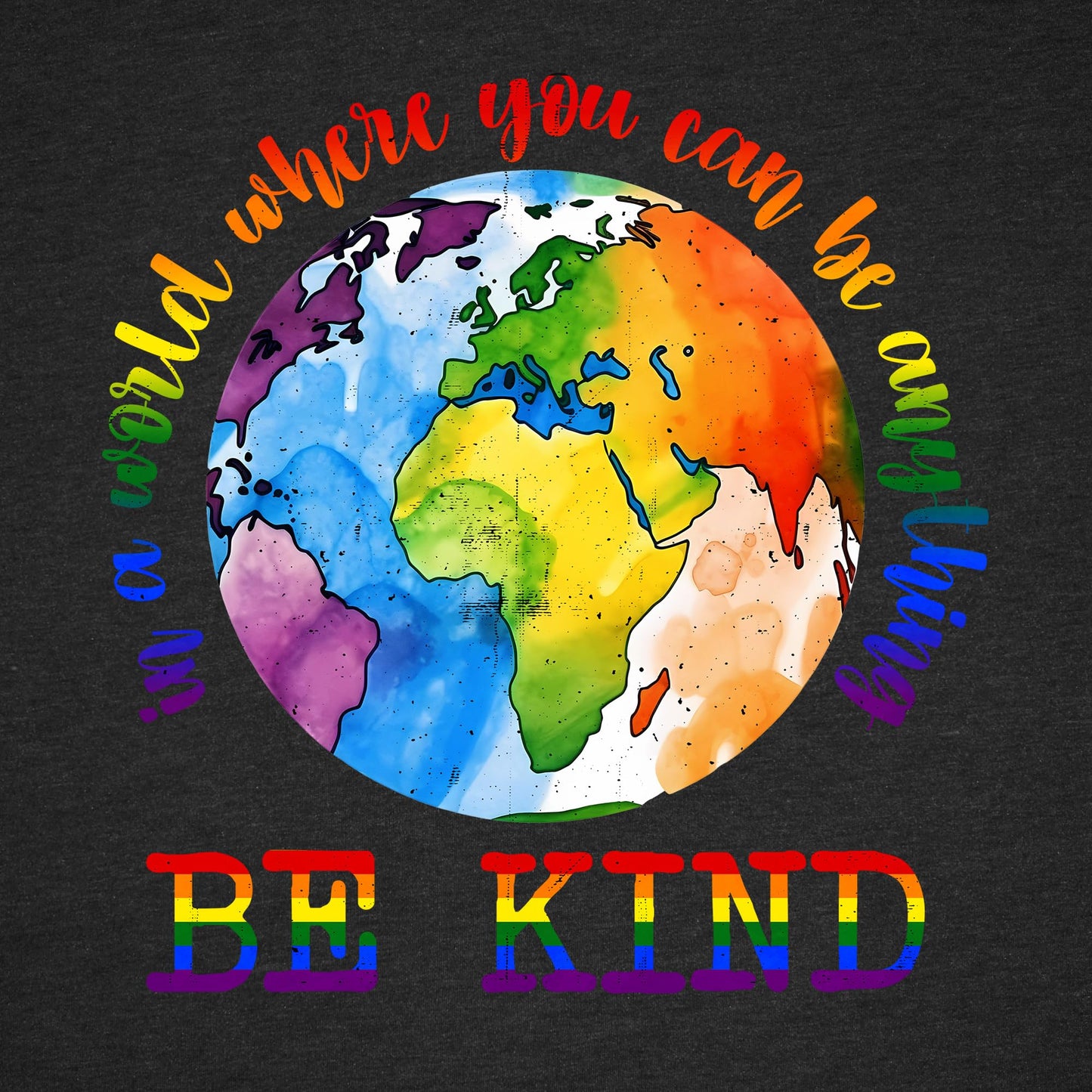 Pride Shirts for Women:Rainbow Heart LGBTQ Support Crew Neck Short Sleeve Pride Ally Higher Quality T-Shirt