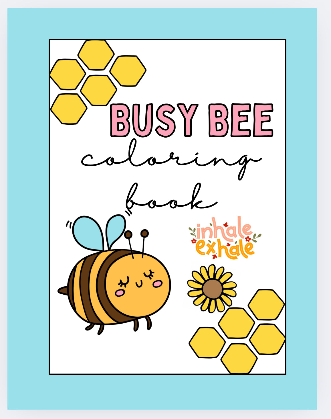 Busy Bee Coloring Book